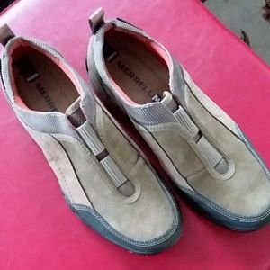 Merrell Move Shoes. New, suede, comfy.